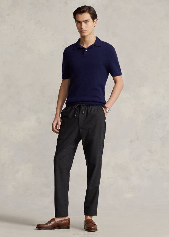 kul pindot Mænd Ralph Lauren Neale Prepster klassiske bukser med konisk pasform Z426B857