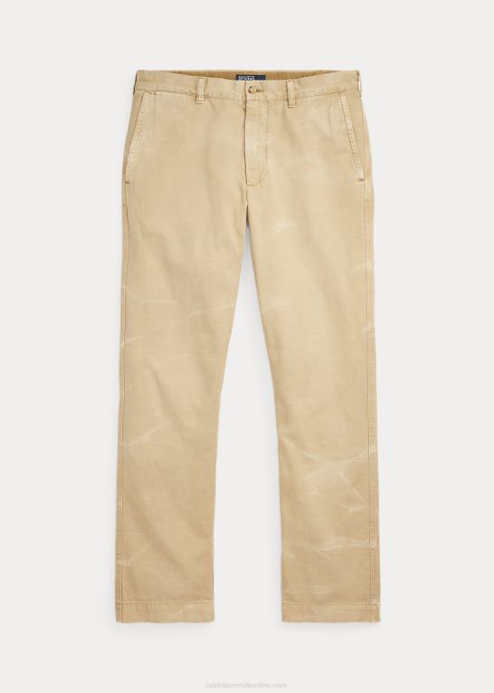 kystbeige Mænd Ralph Lauren salinger chinobukser med lige pasform Z426B837