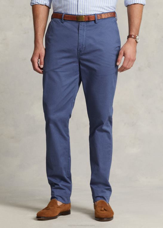 let marine Mænd Ralph Lauren stræk chinobukser med klassisk pasform Z426B1861