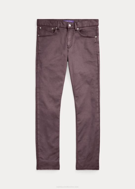 lilla salvie Mænd Ralph Lauren slim fit stretch dobbybukser Z426B86