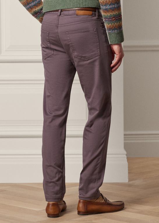 lilla salvie Mænd Ralph Lauren slim fit stretch dobbybukser Z426B86