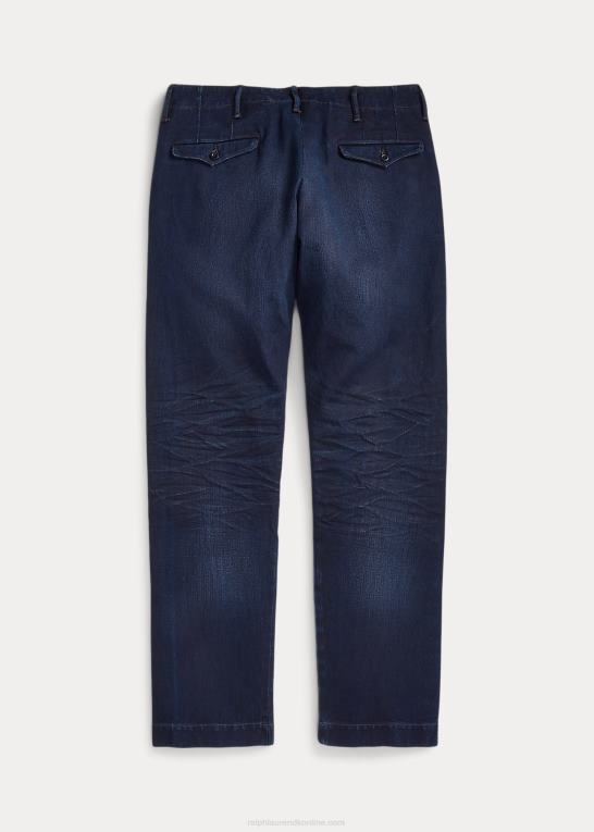 mørk indigo Mænd Ralph Lauren officer bedford cord pant Z426B1727