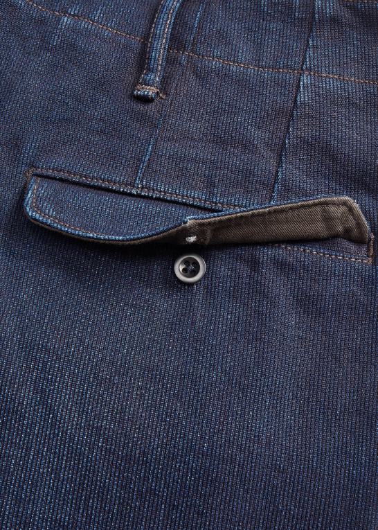 mørk indigo Mænd Ralph Lauren officer bedford cord pant Z426B1727