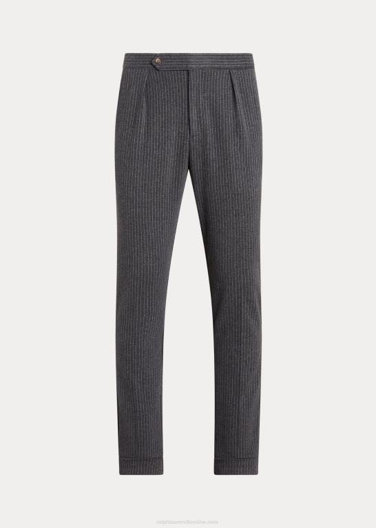 mørkegrå Mænd Ralph Lauren nålestribet jakkesætsbuks Z426B8599