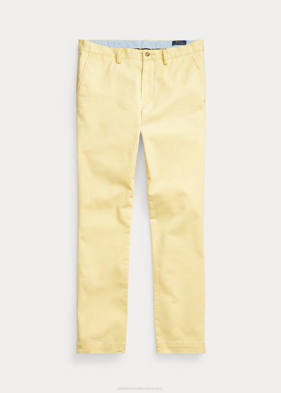 majs gul Mænd Ralph Lauren vaskede stretch chinobukser alle pasform Z426B8392