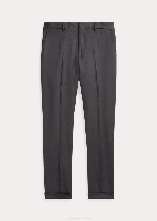 mellemgrå Mænd Ralph Lauren slim fit uld twill bukser Z426B735