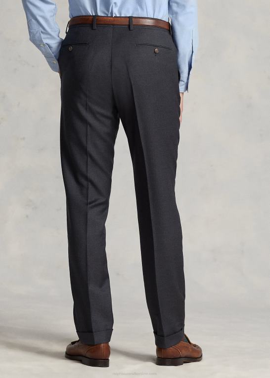 mellemgrå Mænd Ralph Lauren slim fit uld twill bukser Z426B735