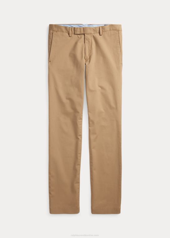 montana kaki Mænd Ralph Lauren stretch slim fit chinobukser Z426B474