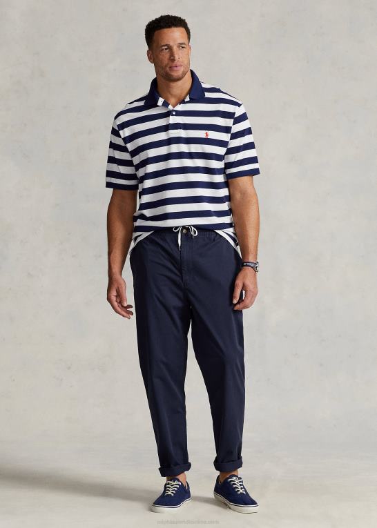 nautisk blæk Mænd Ralph Lauren polo prepster stretch bukser med klassisk pasform Z426B1906