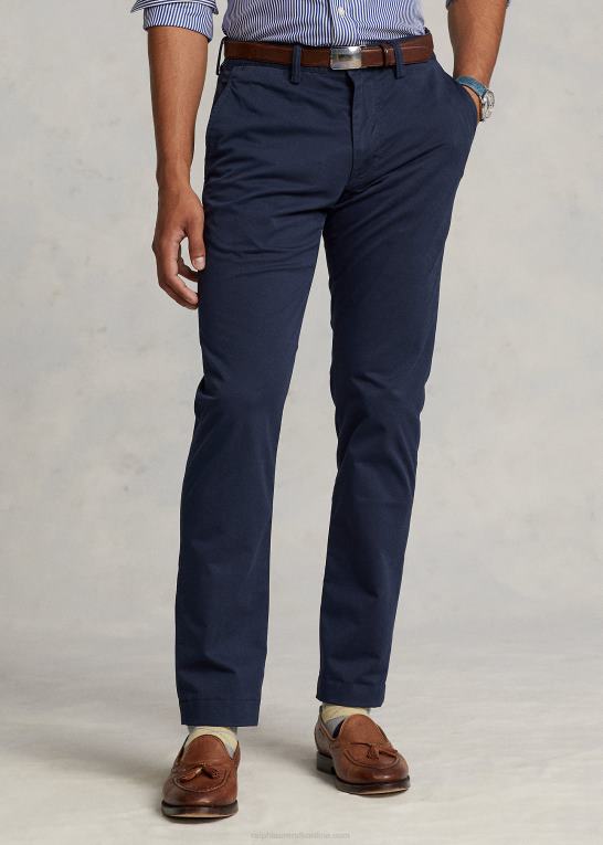 nautisk blæk Mænd Ralph Lauren vaskede stretch chinobukser alle pasform Z426B8395