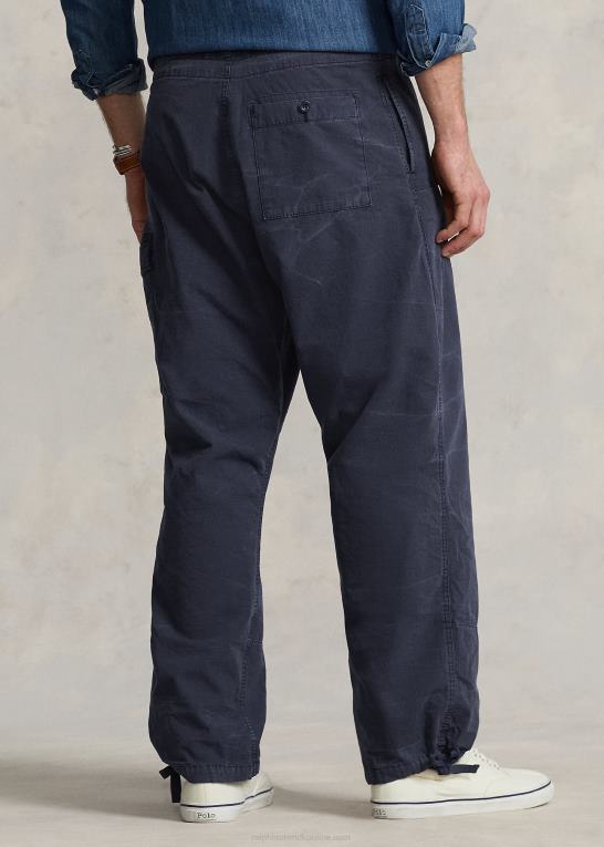 newport flåde Mænd Ralph Lauren afslappet pasform canvas cargo bukser Z426B1356