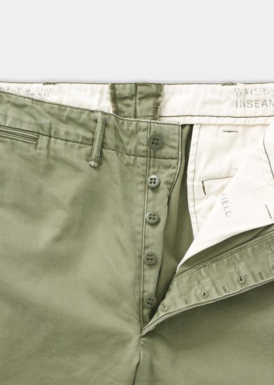 oliven Mænd Ralph Lauren officer chino bukser Z426B1748