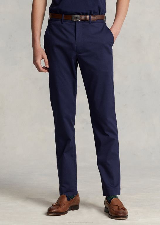 raffineret flåde Mænd Ralph Lauren stretch slim fit performance chinobukser Z426B927
