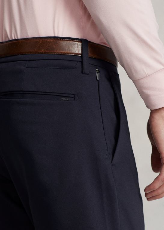 samling flåde Mænd Ralph Lauren stretch slim fit dobby bukser Z426B1146