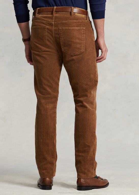 sepia Mænd Ralph Lauren varick slim lige fløjlsbukser Z426B1928
