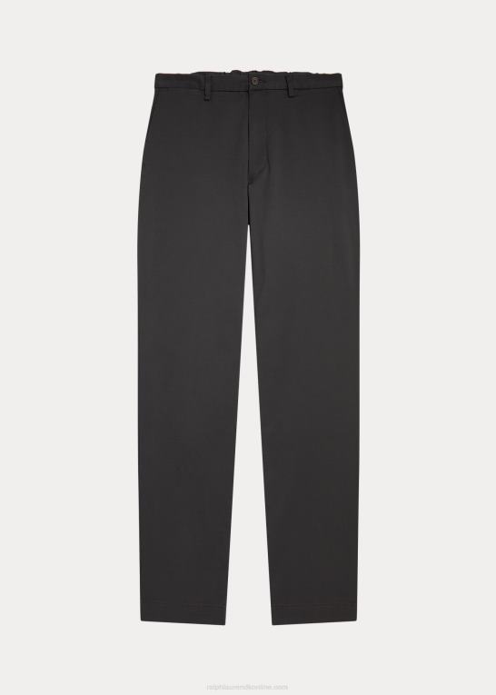småsten sort Mænd Ralph Lauren lige fit stretch chinobukser Z426B739
