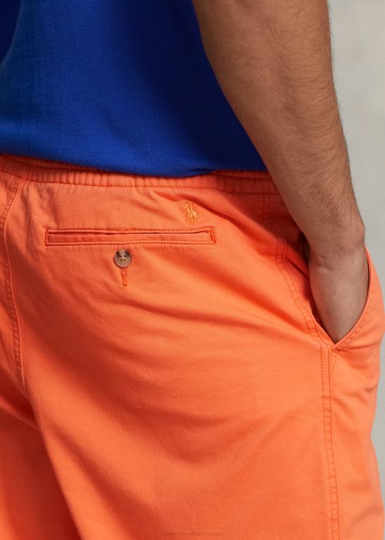 sommer koral Mænd Ralph Lauren polo prepster chinobukser med klassisk pasform Z426B577
