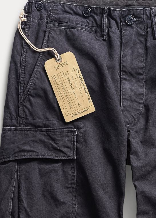 sort Mænd Ralph Lauren overskydende canvas cargo bukser Z426B8704