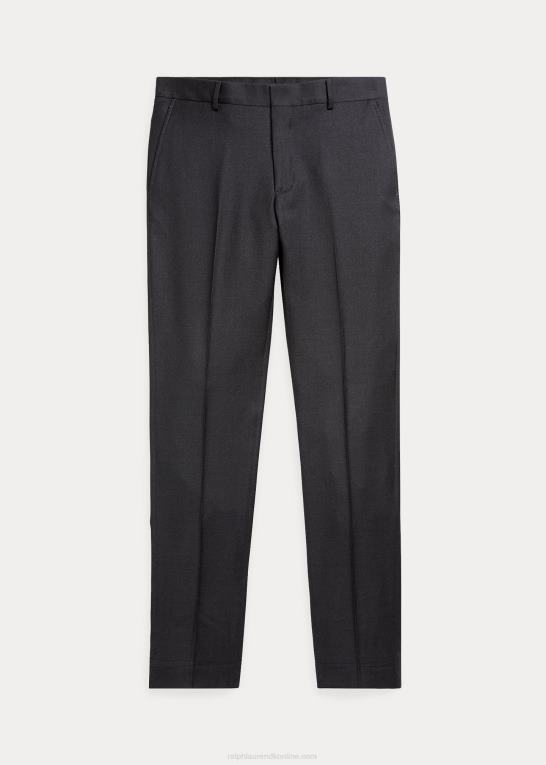 trækul Mænd Ralph Lauren slim fit uld twill bukser Z426B736