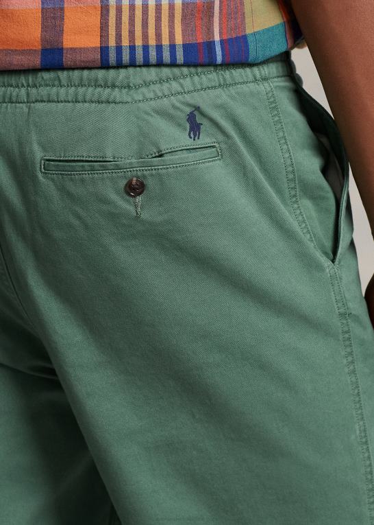 vasket skov Mænd Ralph Lauren polo prepster chinobukser med klassisk pasform Z426B579