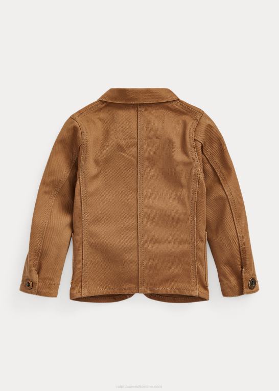 kaki Mænd Ralph Lauren mini chore frakke i begrænset oplag Z426B8838