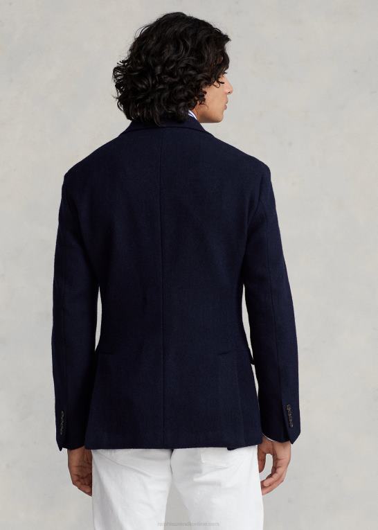 navy/mørk navy Mænd Ralph Lauren polo blød sportsfrakke med sildeben Z426B8489