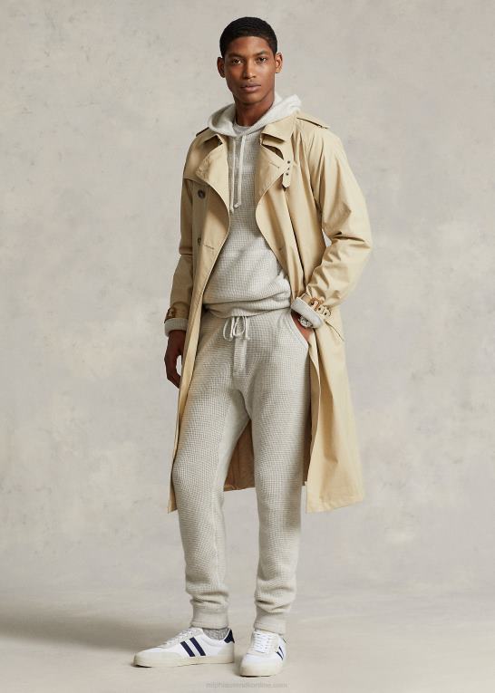 tan Mænd Ralph Lauren stretch bomuld trenchcoat Z426B148