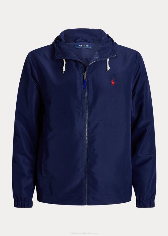 Mænd Ralph Lauren pakbar vandafvisende hættejakke Z426B1812