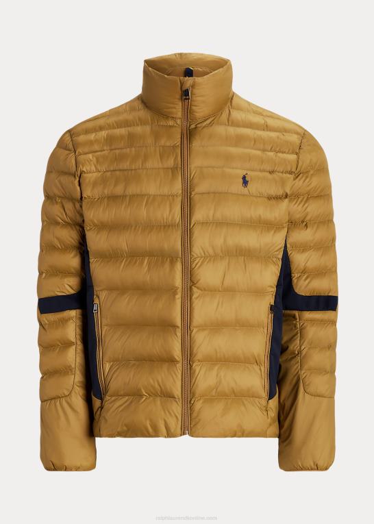 afsendelse tan Mænd Ralph Lauren pakbar vandafvisende jakke Z426B134