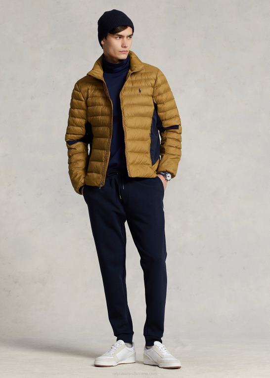 afsendelse tan Mænd Ralph Lauren pakbar vandafvisende jakke Z426B134