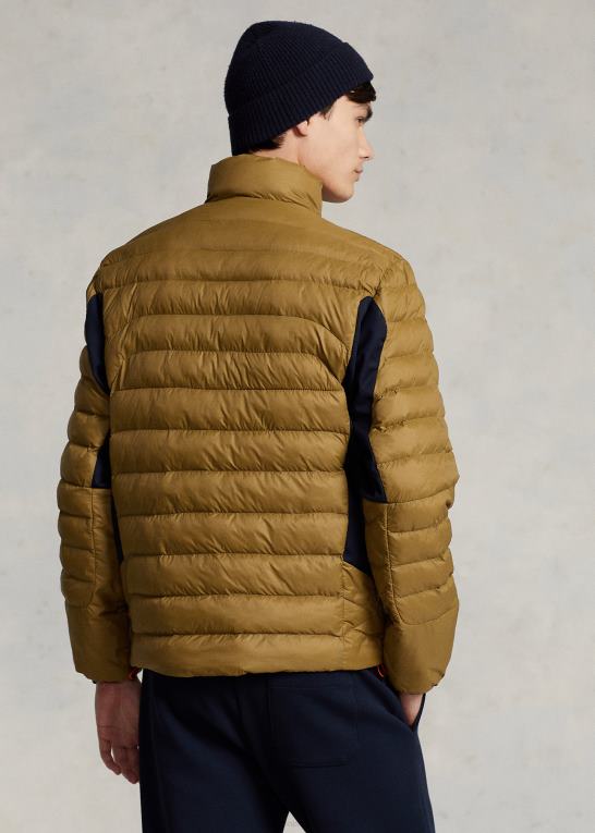 afsendelse tan Mænd Ralph Lauren pakbar vandafvisende jakke Z426B134