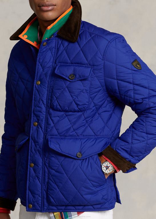 arv royal Mænd Ralph Lauren vandafvisende quiltet jakke Z426B8654