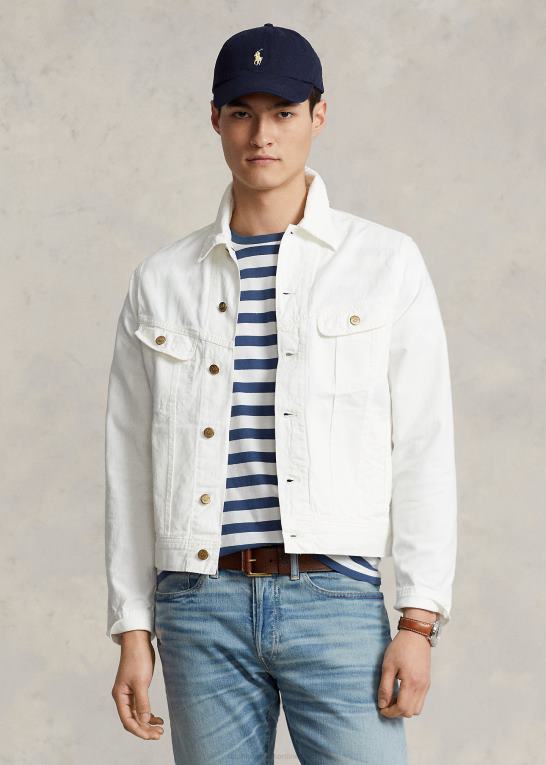 bar havn Mænd Ralph Lauren canvas trucker jakke Z426B1135