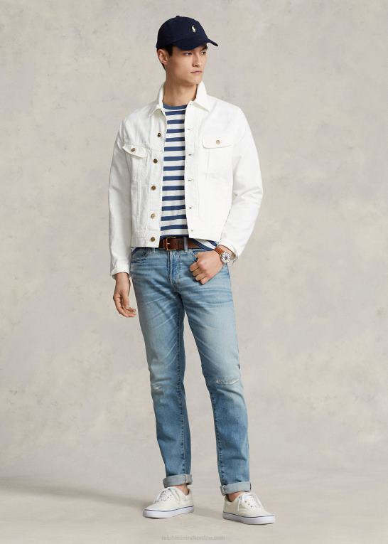 bar havn Mænd Ralph Lauren canvas trucker jakke Z426B1135