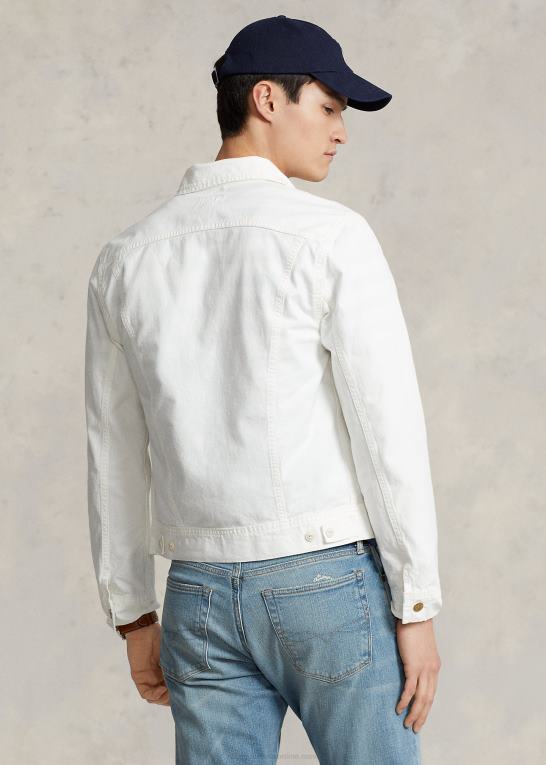 bar havn Mænd Ralph Lauren canvas trucker jakke Z426B1135