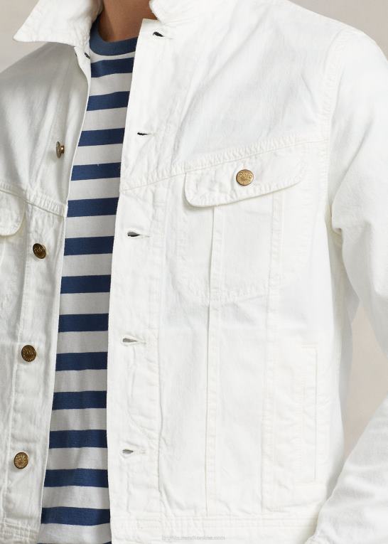 bar havn Mænd Ralph Lauren canvas trucker jakke Z426B1135