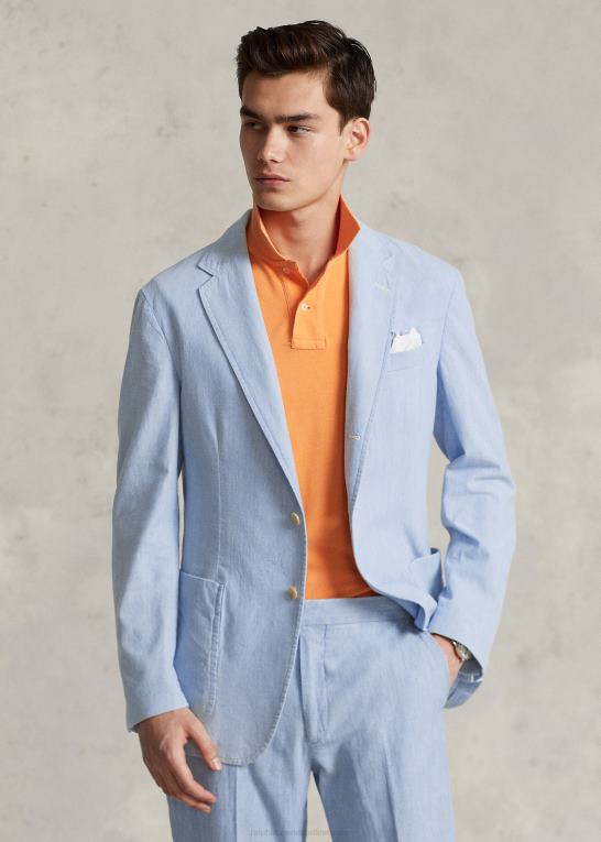 chambray Mænd Ralph Lauren chambray jakkesæt Z426B1238