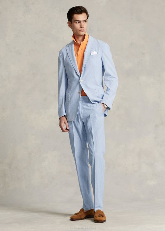 chambray Mænd Ralph Lauren chambray jakkesæt Z426B1238