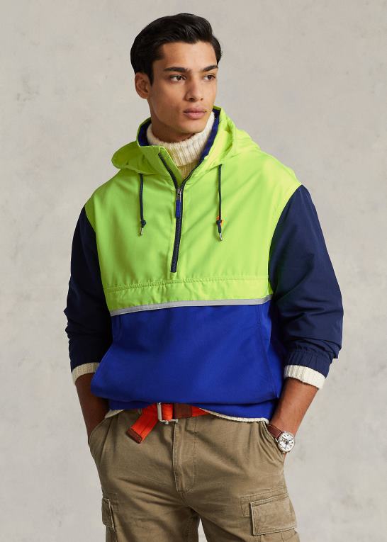city ​​royal multi Mænd Ralph Lauren pakbar vandafvisende hættejakke Z426B8508