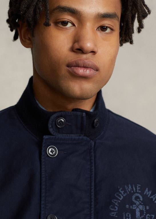 flyverflåde Mænd Ralph Lauren grafisk dækjakke Z426B1264