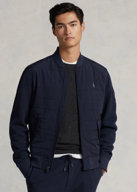 flyverflåde Mænd Ralph Lauren hybrid bomberjakke Z426B8646