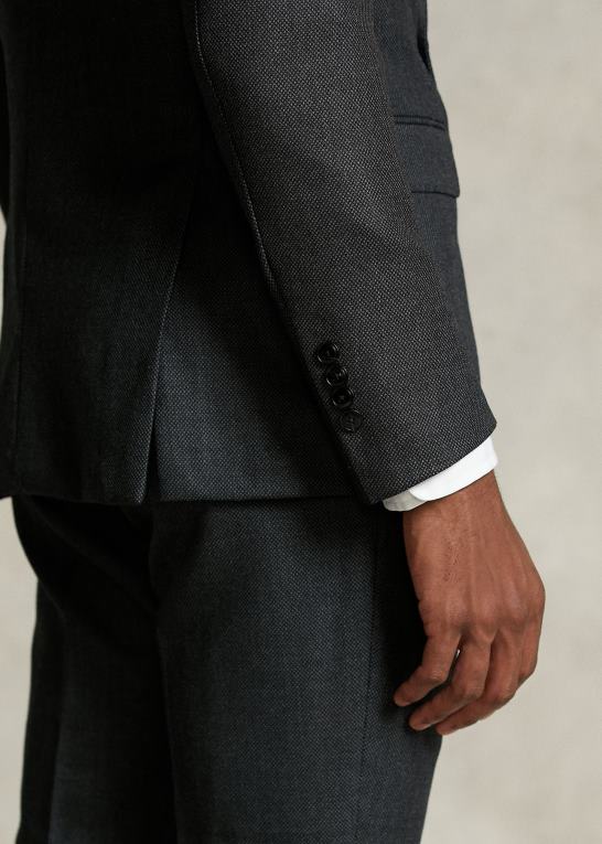 grå Mænd Ralph Lauren morehouse-kollektionen jakkesæt Z426B1201
