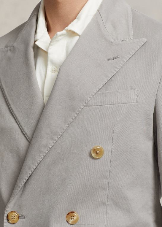 grå tåge Mænd Ralph Lauren polo blød stretch chino jakkesæt Z426B1118