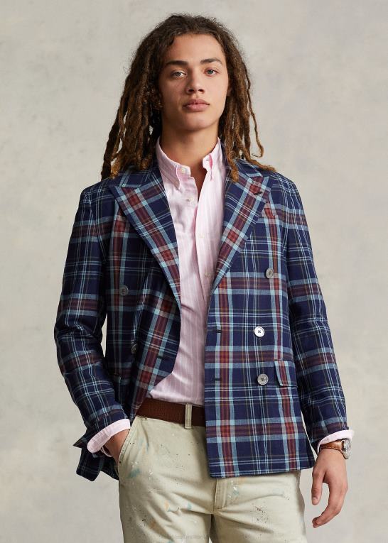 indigo/rød multi Mænd Ralph Lauren polo blød madras jakkesæt Z426B8674