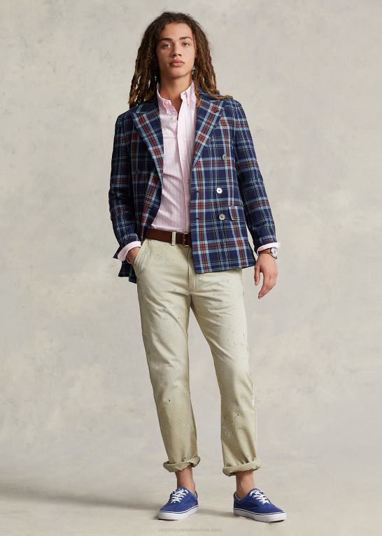 indigo/rød multi Mænd Ralph Lauren polo blød madras jakkesæt Z426B8674