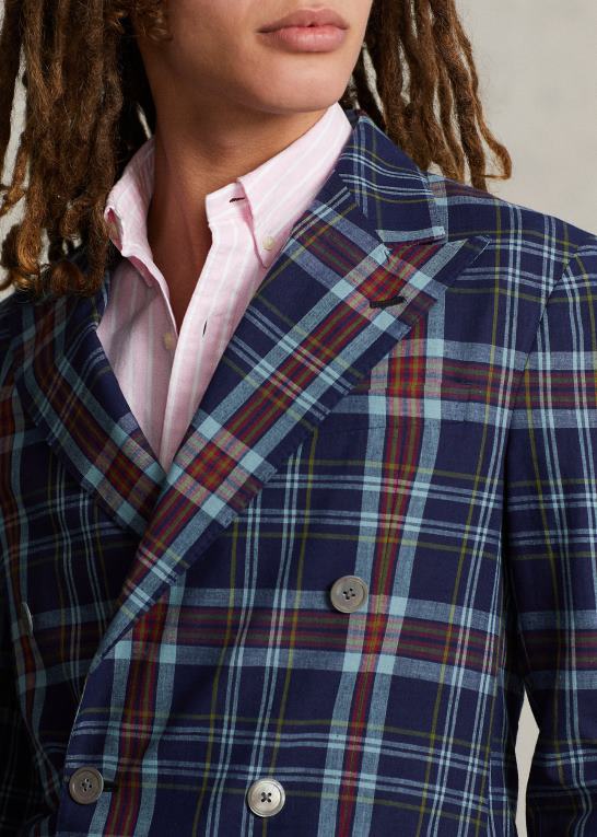 indigo/rød multi Mænd Ralph Lauren polo blød madras jakkesæt Z426B8674