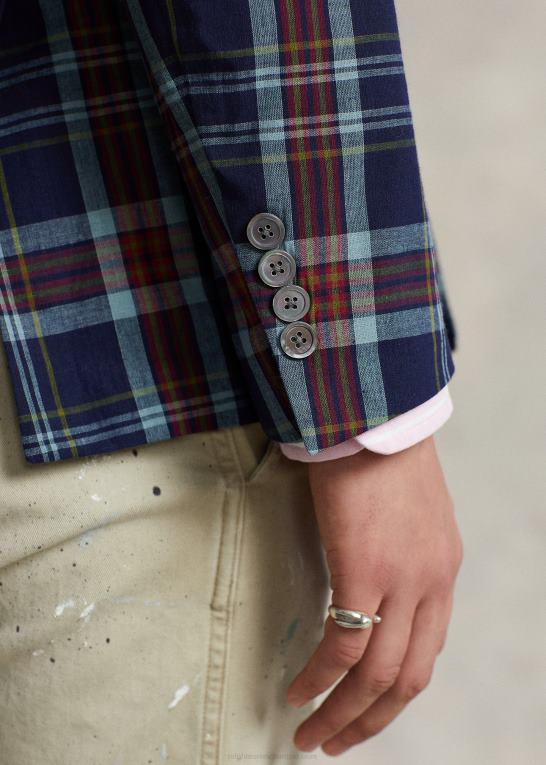 indigo/rød multi Mænd Ralph Lauren polo blød madras jakkesæt Z426B8674