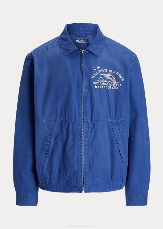 kongelig vingård Mænd Ralph Lauren marina poplin jakke Z426B8634