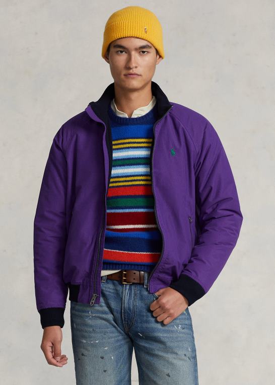 lilla kaktus Mænd Ralph Lauren raglanærmet jakke Z426B116
