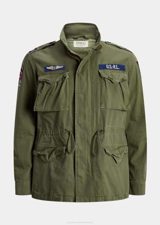 olivenbjerg/pletter Mænd Ralph Lauren den ikoniske feltjakke Z426B1797